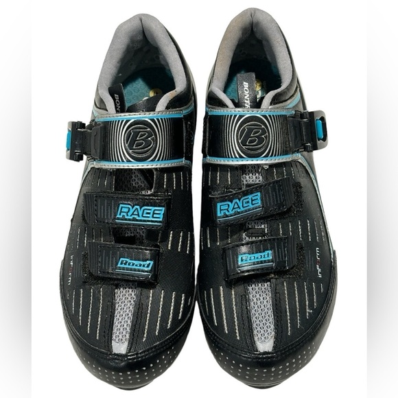 Bontrager Inform Women’s Black and Blue Race Road Biking Cycling Shoes Size 9.5 - Picture 11 of 11